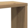 Nástěnné police kostky 6 ks dub artisan 30x15x30 cm kompozit 856581