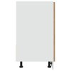 Skříňka pod dřez dub artisan 80 x 46 x 81,5 cm kompozit 856078