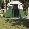 Sprchový stan pro 2 osoby zelený nepromokavý 4009533