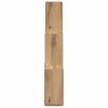Nástěnná police kostky dub artisan 78x15x93 cm kompozitní dřevo 856595