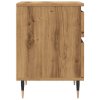 Noční stolky 2 ks dub artisan 40 x 35 x 50 cm kompozitní dřevo 857399
