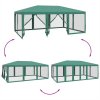 Party stan s 10 síťovanými bočnicemi zelený 6 x 4 m HDPE 4010068