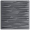 Nástěnné panely 24 ks šedé 50 x 50 cm XPS 6 m² kámen 4100078