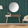 Nástěnné panely 24 ks zelené 50 x 50 cm XPS 6 m² kámen 4100084