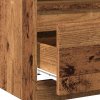 Noční stolky 2 ks old wood 40 x 40 x 50 cm kompozitní dřevo 856499