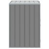 Box na 1 popelnici šedý 72 x 81 x 115 cm ocel 4006172