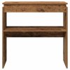 Konzolový stolek old wood 80 x 30 x 80 cm kompozitní dřevo 856624