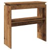 Konzolový stolek old wood 80 x 30 x 80 cm kompozitní dřevo 856624