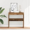 Konzolový stolek old wood 80 x 30 x 80 cm kompozitní dřevo 856624