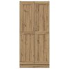 Skříň dub artisan 82,5 x 30,5 x 185 cm kompozitní dřevo 3318717