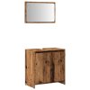 2dílná koupelnová sestava old wood kompozitní dřevo 856067
