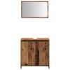 2dílná koupelnová sestava old wood kompozitní dřevo 856067