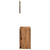 2dílná koupelnová sestava old wood kompozitní dřevo 856067