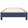 Rám postele s boxspringem modrá 100x200 cm textil 3120498