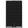Box na 1 popelnici černý 69 x 79 x 117 cm ocel 4008424