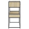 Konzolový stolek dub sonoma 90x35x80 cm kompozitní dřevo 849175
