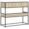 Konzolový stolek dub sonoma 90x35x80 cm kompozitní dřevo 849175