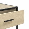 Konzolový stolek dub sonoma 90x35x80 cm kompozitní dřevo 849175
