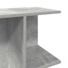 Noční stolek betonově šedý 46,5x29x61 cm kompozitní dřevo 858656