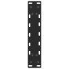 Nohy konferenčního stolku černé 2 ks 40 x (30-31) cm ocelové 4013256