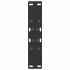 Nohy konferenčního stolku ve tvaru A, 2 ks, černé, 50 x (42-43) cm, ocel 4012832