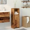 Koupelnová skříňka old wood 30 x 30 x 95 cm dřevotříska 856033