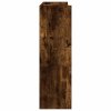 Botník kouřový dub 80x25x81 cm kompozitní dřevo 859909