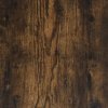 Botník kouřový dub 80x25x81 cm kompozitní dřevo 859909