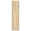 Botník dub sonoma 80x25x100 cm kompozitní dřevo 859898