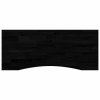 Stolní deska světle hnědá 120x50x2,5 cm dub obdélníkový 4009029