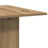 Jídelní stůl dub artisan 180x90x76 cm kompozitní dřevo 855845