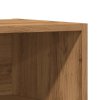Noční stolky 2 ks dub artisan 40 x 30 x 50 cm kompozitní dřevo 856419