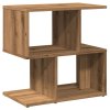 Noční stolek dub artisan 50x30x51,5 cm kompozitní dřevo 856536