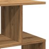 Noční stolek dub artisan 50x30x51,5 cm kompozitní dřevo 856536