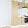 Kuchyňská skříňka "Porto" dub sonoma kompozitní dřevo 854110