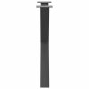 Nohy k jídelnímu stolu ve tvaru X, 3 ks, antracitové, 80 x (72-73) cm, ocel 4012994