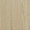 Lavice s botníkem dub sonoma 80x40x53,5 cm kompozit a kovu 849225