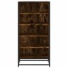 Botník kouřový dub 48x38x97,5 cm kompozitní dřevo 849206
