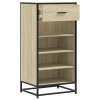 Botník dub sonoma 48x38x97,5 cm kompozitní dřevo 849210