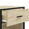 Botník dub sonoma 48x38x97,5 cm kompozitní dřevo 849210