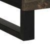 Skříň highboard černá 60x33x100 cm masivní mangovníkové dřevo 4017714
