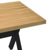 Jídelní stůl NOAIN na nohách ve tvaru X 180x90x75 cm borovice 4100046
