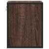 Nástěnné noční stolky 2 ks hnědý dub 40x31x39,5 cm 848753