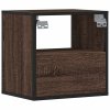 Nástěnné noční stolky 2 ks hnědý dub 40x31x39,5 cm 848753