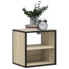Nástěnné noční stolky 2 ks dub sonoma 40x31x39,5 cm 848747