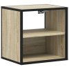 Nástěnné noční stolky 2 ks dub sonoma 40x31x39,5 cm 848747