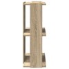 Knihovna se 3 policemi dub sonoma 60x30x80 cm kompozit 860258