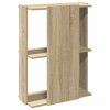 Knihovna se 3 policemi dub sonoma 60x30x80 cm kompozit 860258