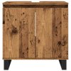 Koupelnová skříňka old wood 58 x 33 x 60 cm kompozitní dřevo 857220