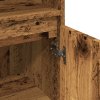 Koupelnová skříňka old wood 30 x 30 x 100 cm kompozitní dřevo 857208